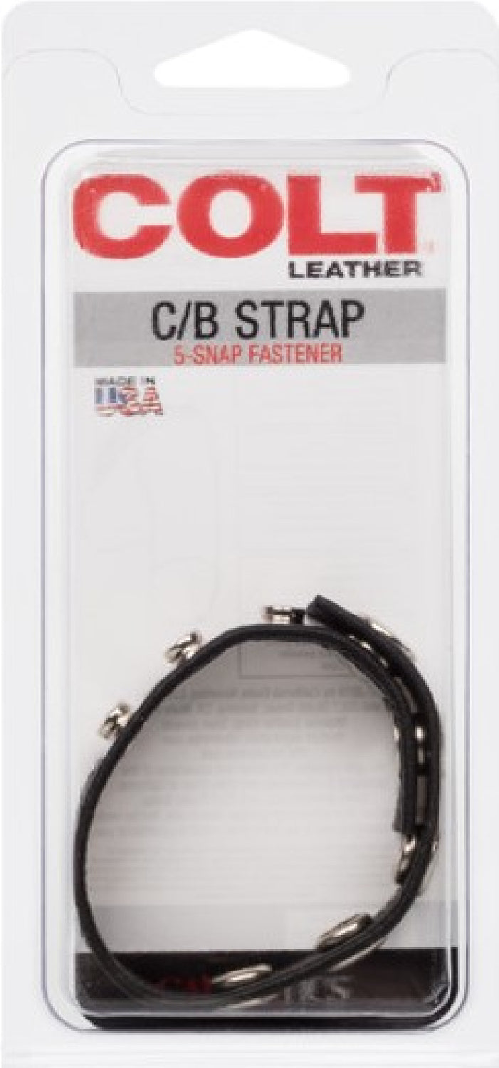 Leather C/B Strap 5-Snap Fastener - Buy Sex Toys In Australia | sex toys online