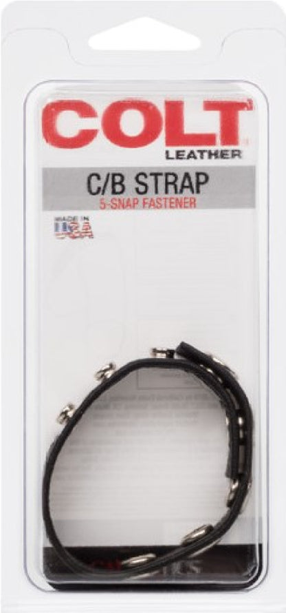 Leather C/B Strap 5-Snap Fastener - Buy Sex Toys In Australia | sex toys online