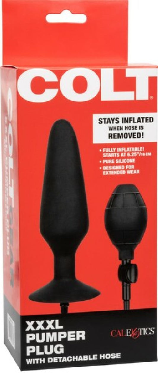 XXXL Pumper Plug With Detachable Hose - glass sex toys Australia