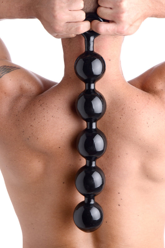 Black Baller Anal Beads - online sex shop Australia | anal toys A