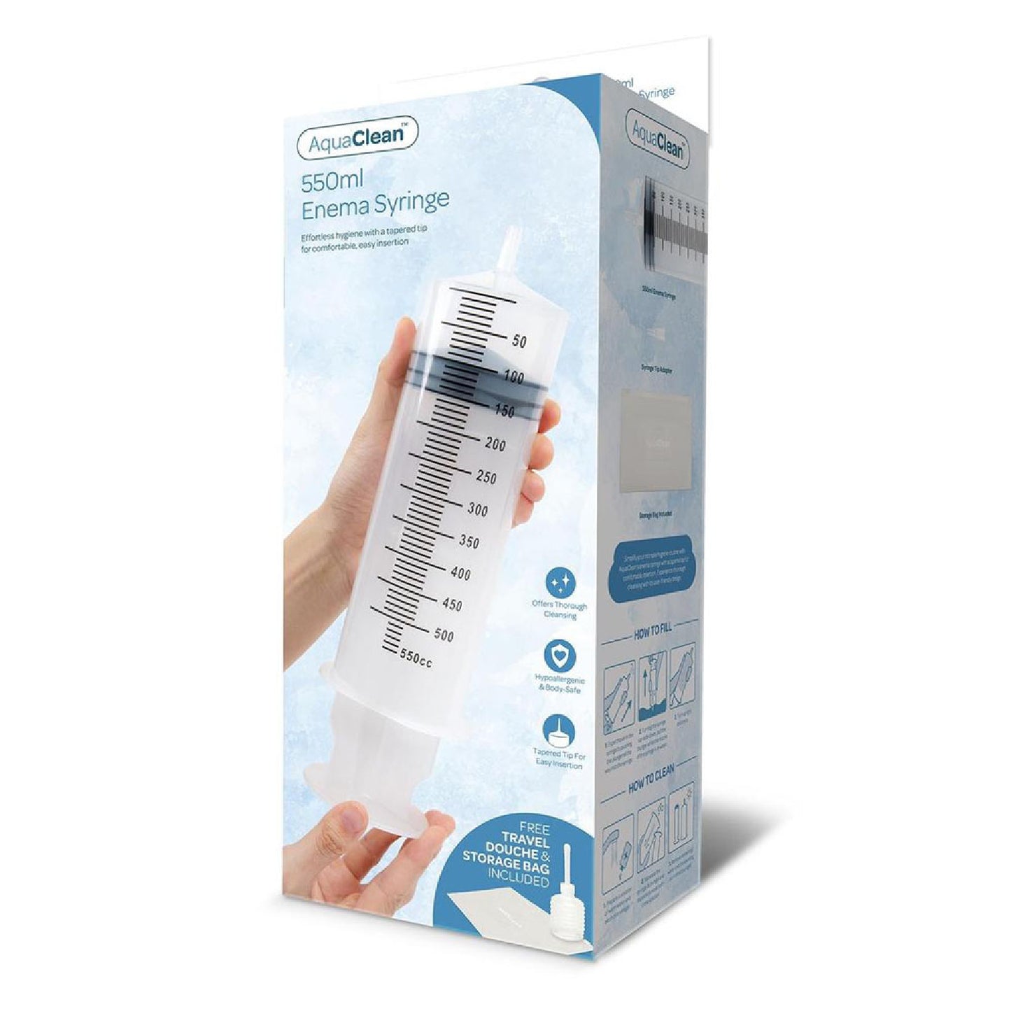 AquaClean 550ml Enema Syringe - Buy Bondage Gear in Australia | Fetish Gear Australia