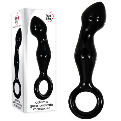 Adam & Eve ADAMS GLASS PROSTATE MASSAGER - Best Cock Rings in Australia | adult store online Australia