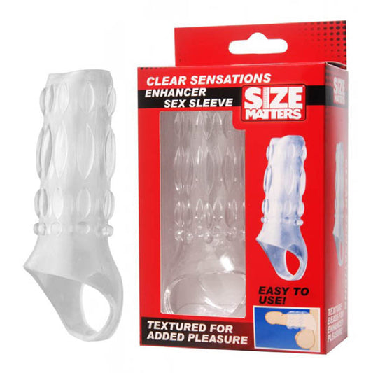 Size Matters Clear Sensations - female sex toys | dildos Australi