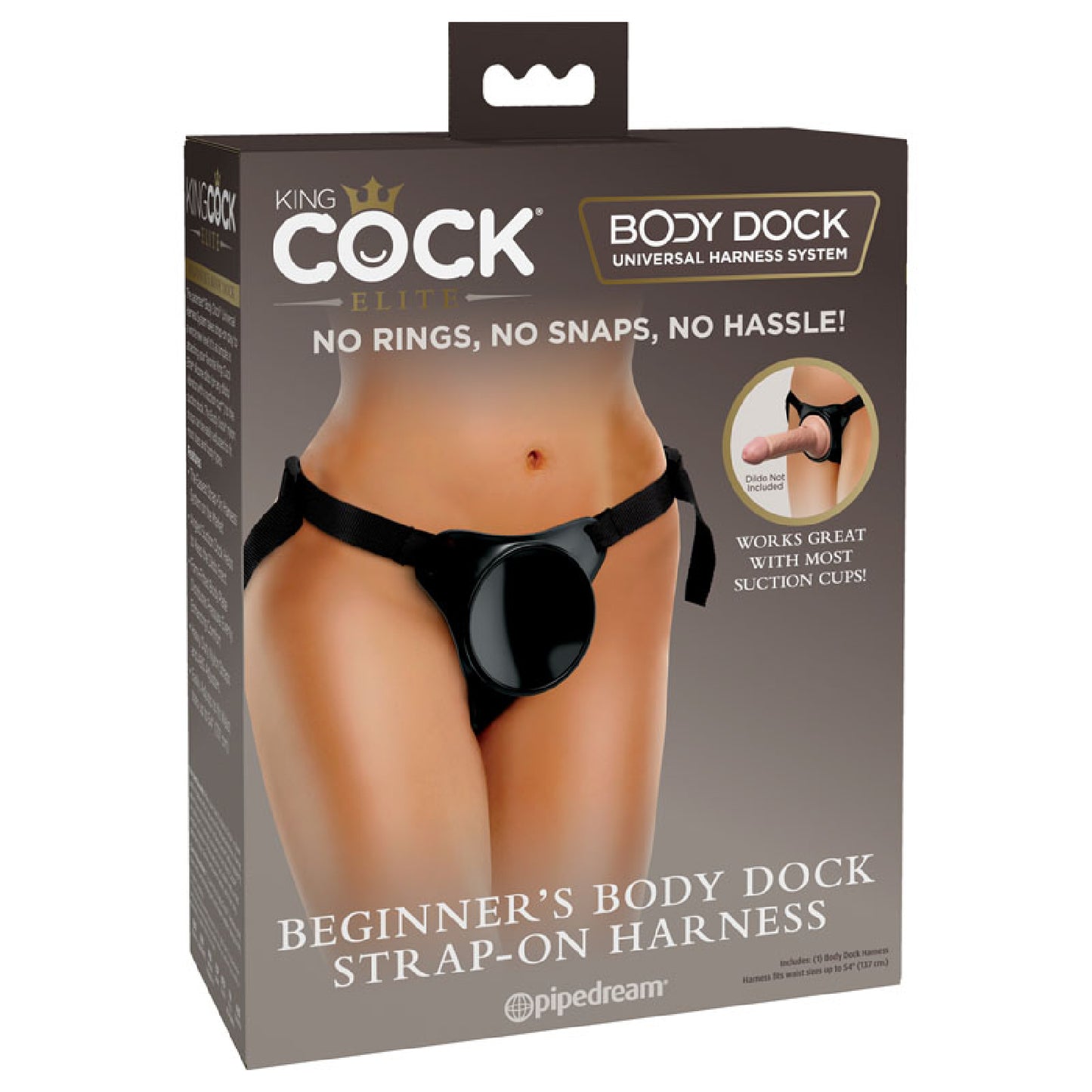 King Cock Elite Beginner's Body Dock Strap-On Harness - Buy Sex Toys In Australia | Dildos in Australia