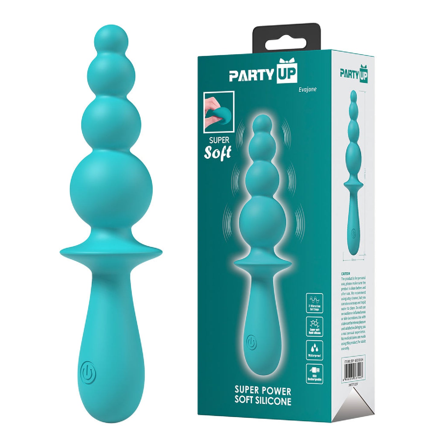 Party Up EVAJANE - Teal