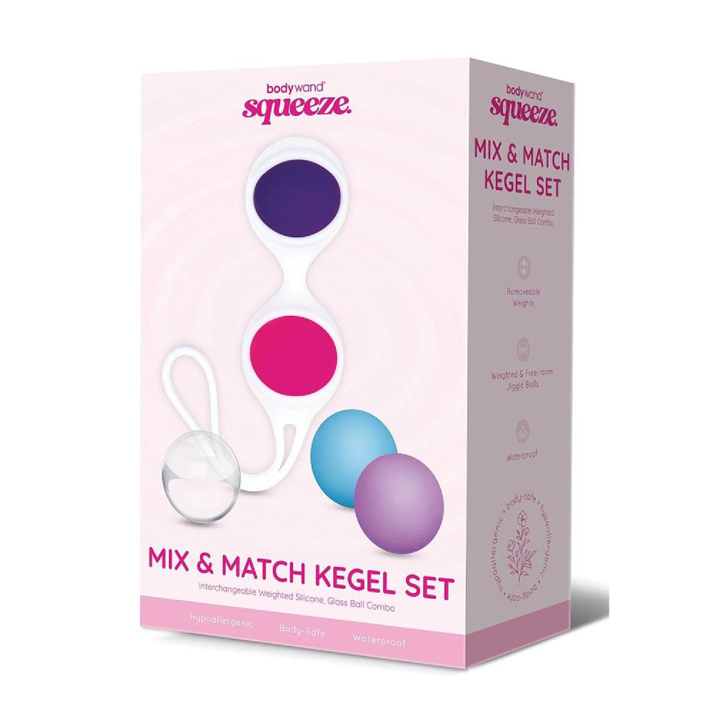 Bodywand Squeeze Mix & Match Kegel Set - Strap Ons in Australia | cock rings Australia