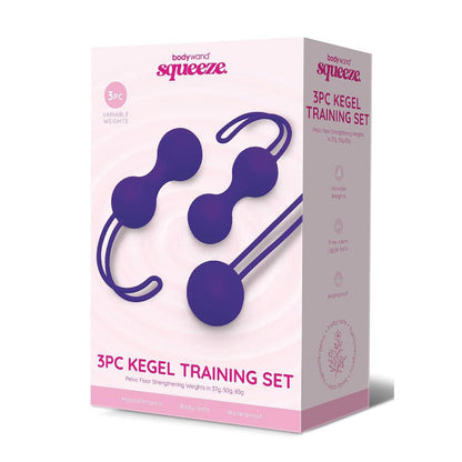 Bodywand Squeeze 3pc Kegel Training Set - Couple Sex Toys in Australia | Buy Sex Swings in Australia