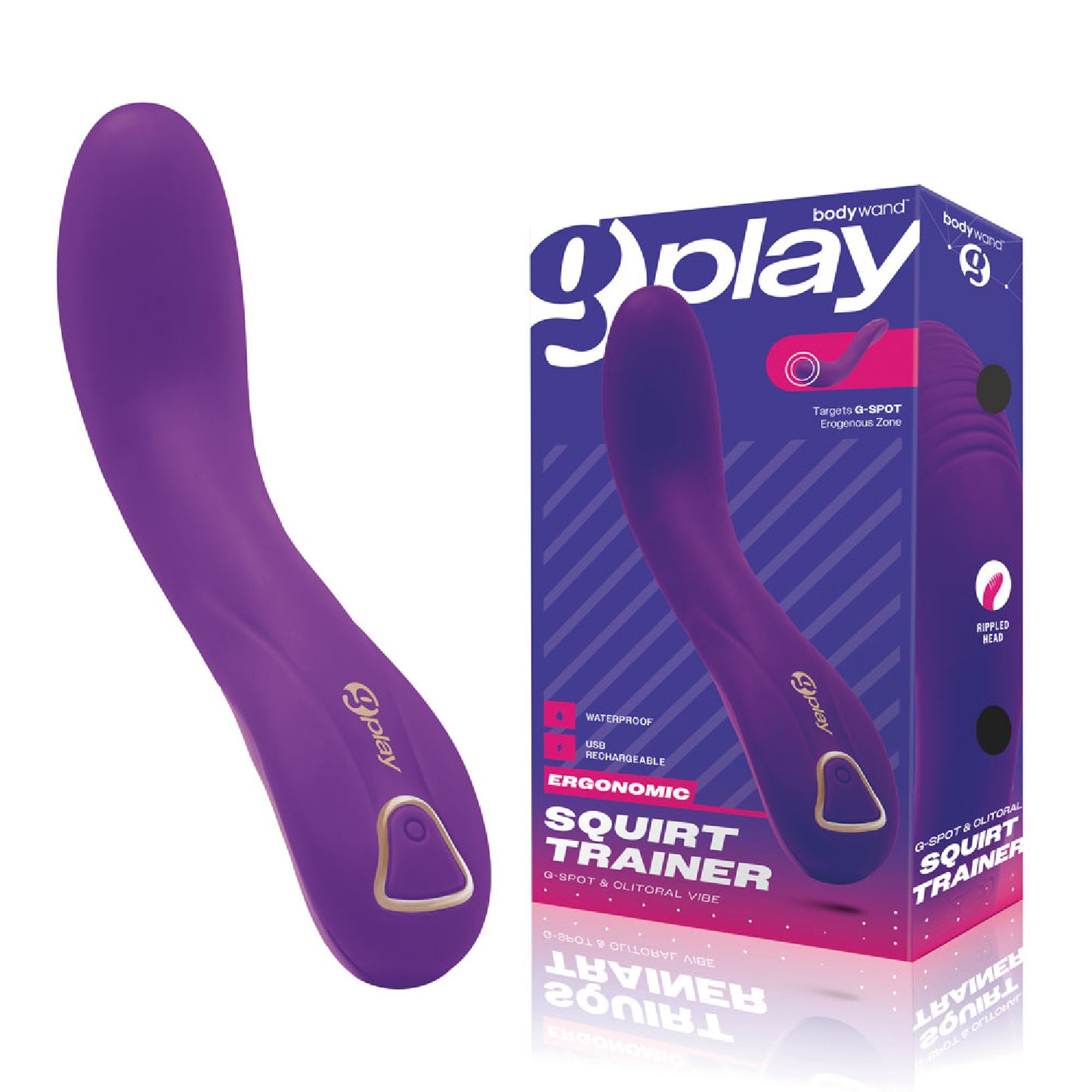 Bodywand G-Play Ergonomic Squirt Trainer - adult store online Australia | online sex shop Australia
