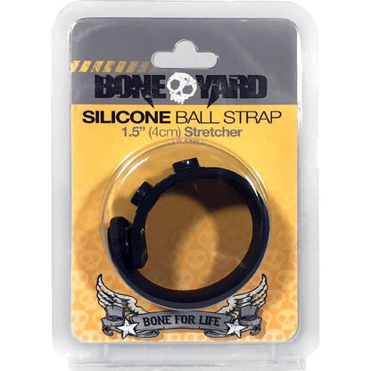 Boneyard Silicone Ball Strap Black - Best Sex Lubes & Lotions in Australia | Buy Glass Sex Toys in Australia