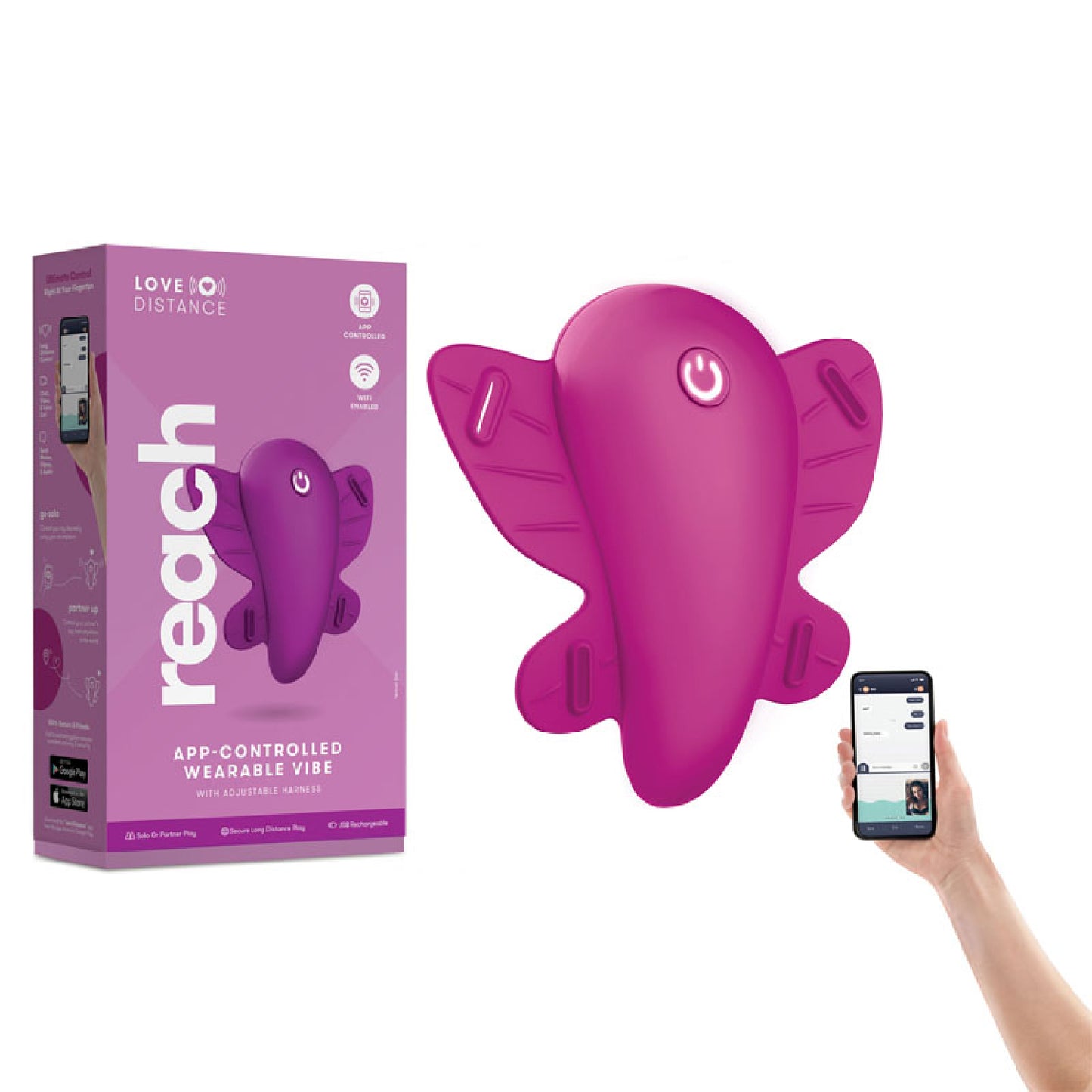Love Distance REACH - Best Sex Lubes & Lotions in Australia | Buy Glass Sex Toys in Australia