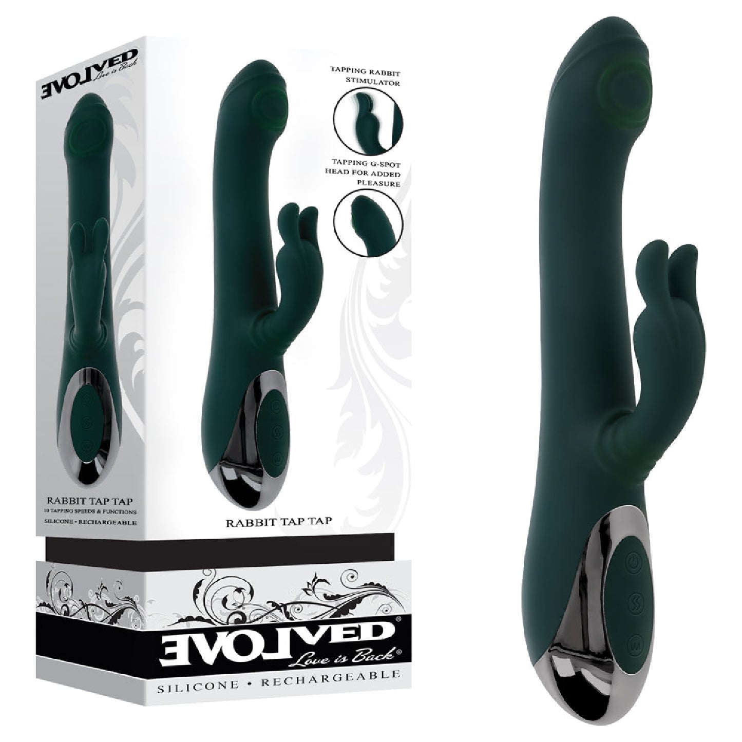 Evolved RABBIT TAP TAP - Sex Hygiene Products in Australia | male sex toys