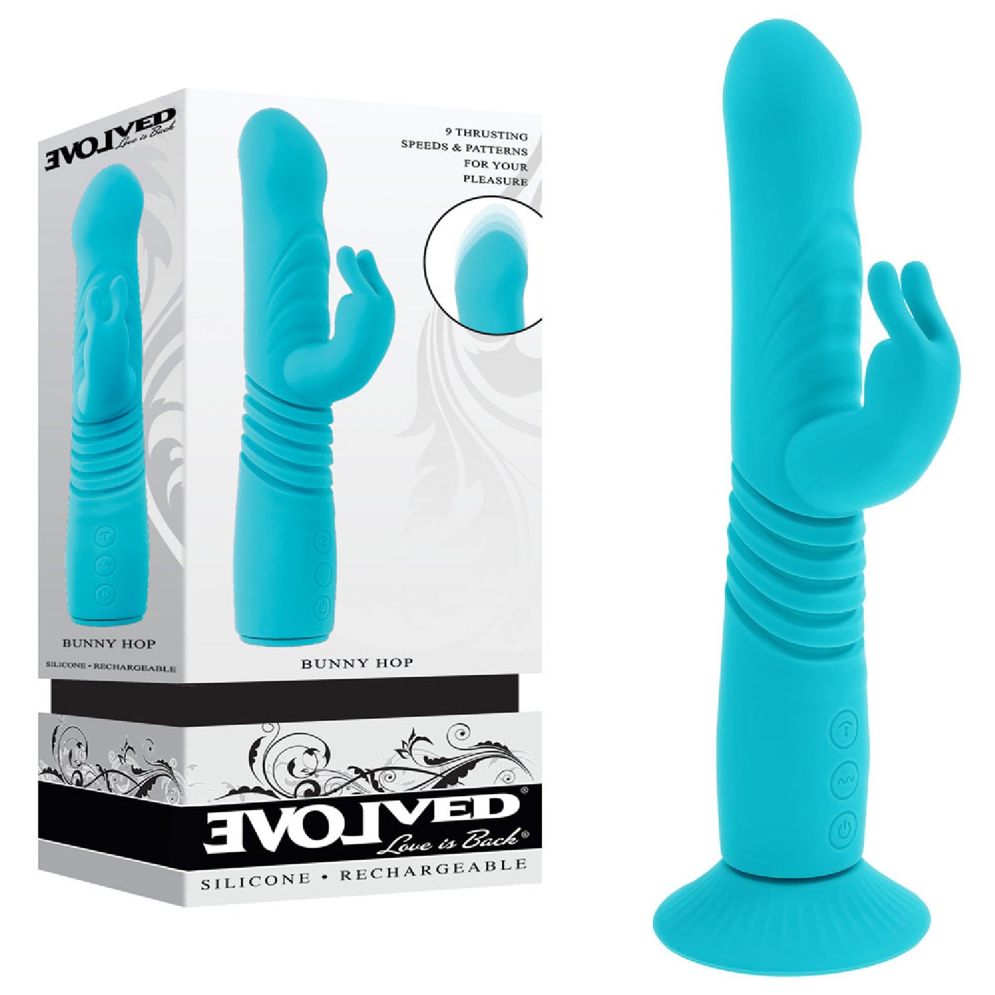 Evolved BUNNY HOP - fetish gear Australia | Male Strap Ons Australia