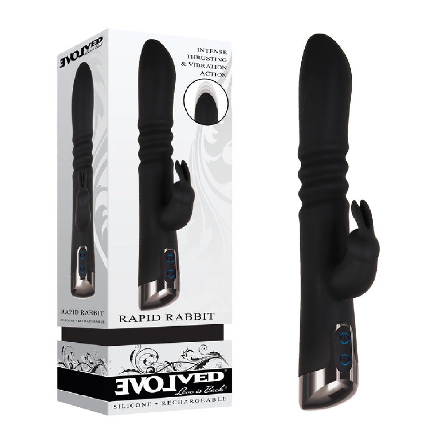 Evolved Rapid Rabbit - Best Sex Lubes & Lotions in Australia | Buy Glass Sex Toys in Australia