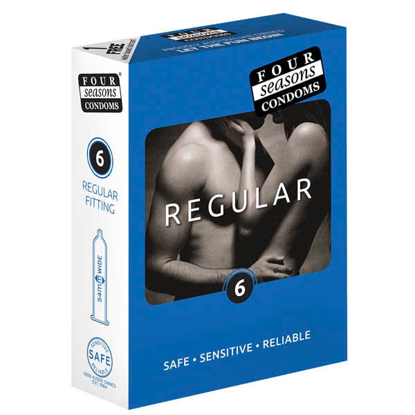 Four Seasons Regular Condoms - bondage gear Australia | Buy Sex Toys In Australia