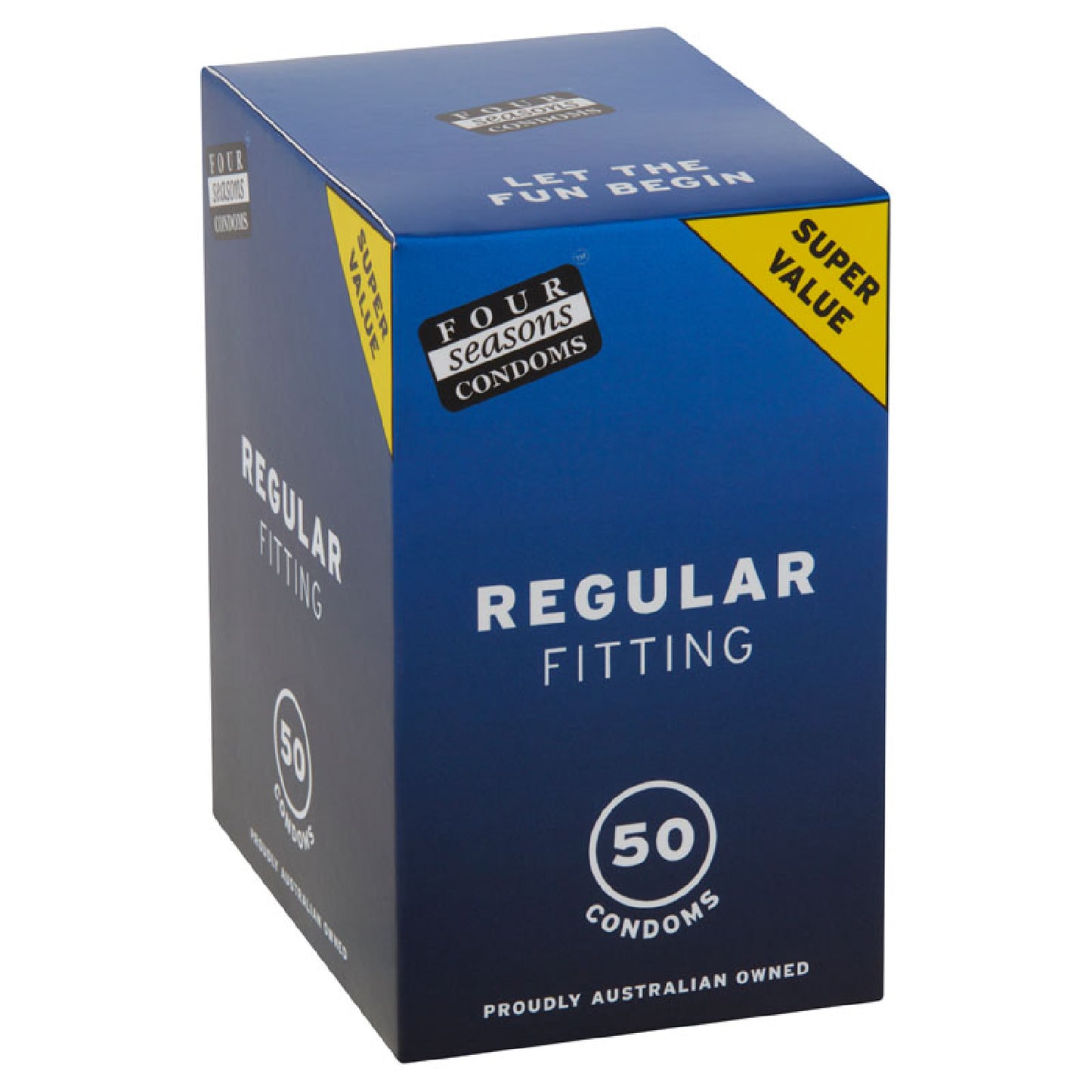 Four Seasons Regular Condoms - online sex shop Australia | Buy Bondage Gear in Australia