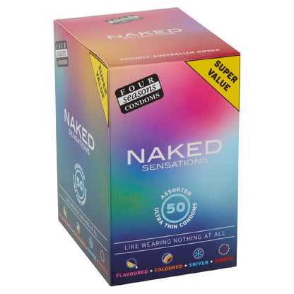 Four Seasons Naked Sensations Condoms - bullet vibrators Australia | dildos Australia