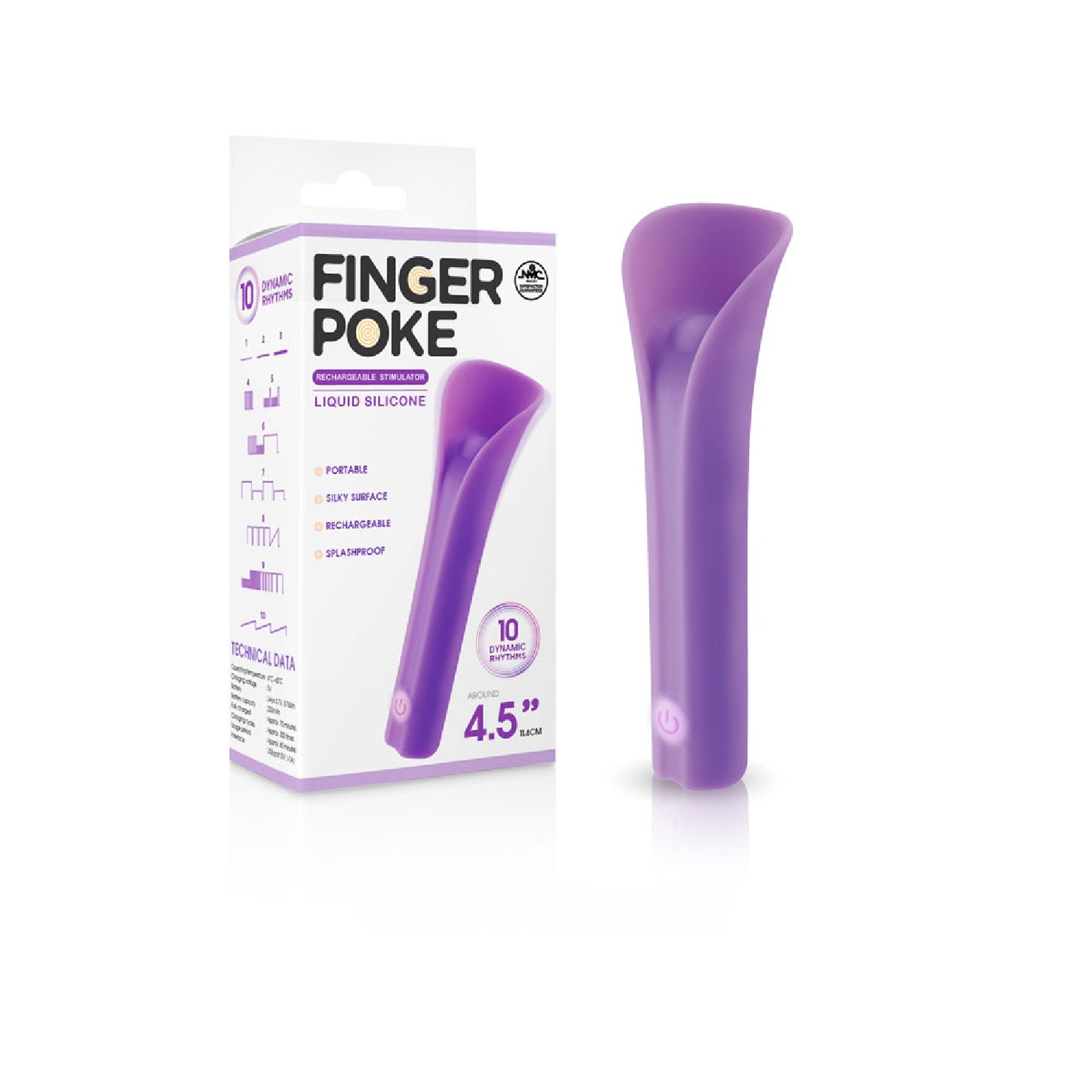 Finger Poke - Purple - Dildos in Australia | Buy Sex Dolls in Australia