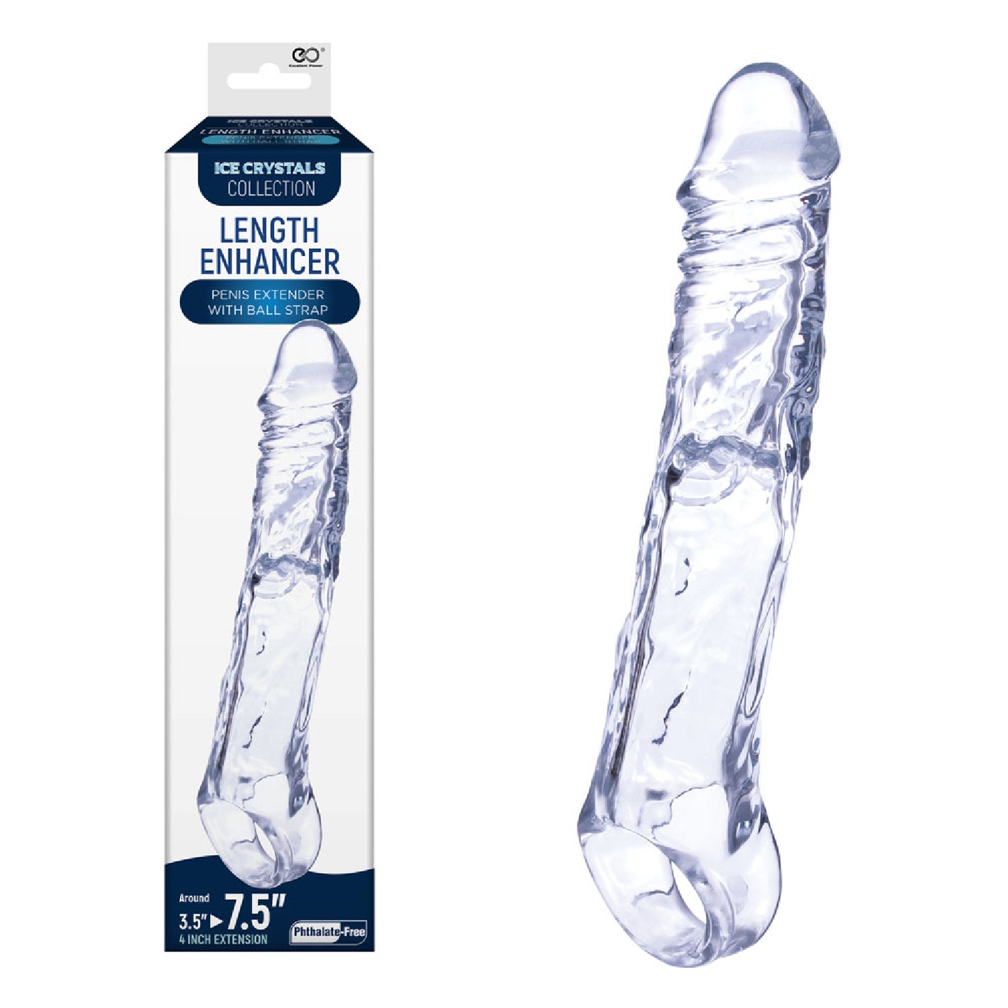Ice Crystals 4 Inch Length Enhancer - sex toys for couples Australia | sex lubes Australia