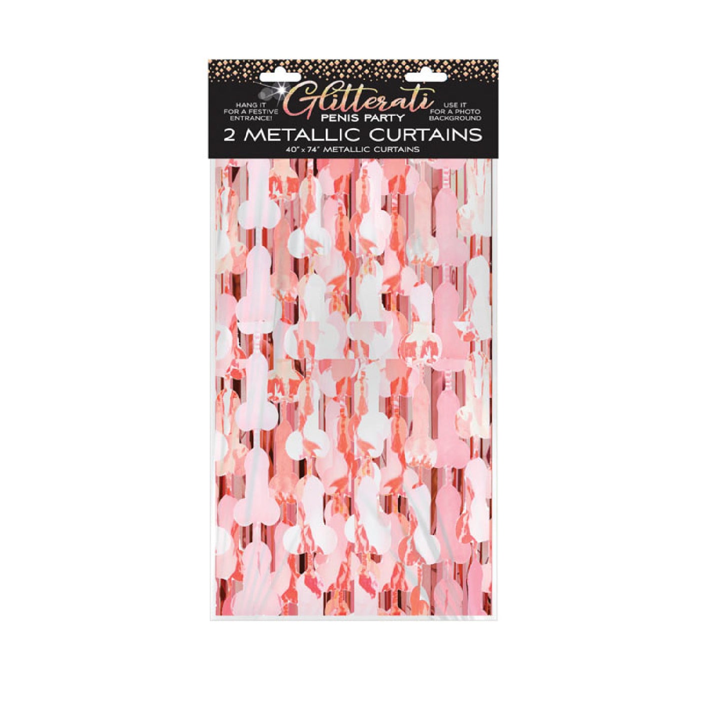 Glitterati - Penis Foil Curtains - Best Cock Rings in Australia | male sex toys