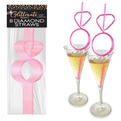 Glitterati - Diamond Straw Set - Buy Bondage Gear in Australia | male sex toys