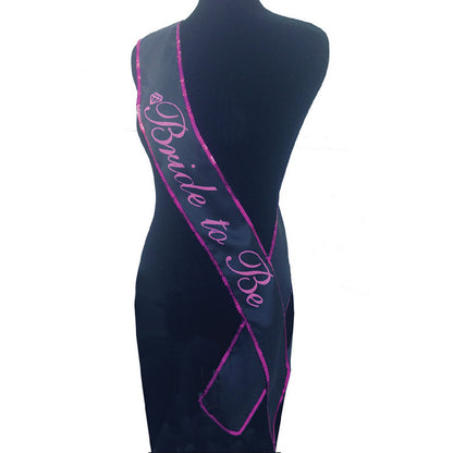 Bride-To-Be Sash - bondage gear Australia | Buy Sex Toys In Australia