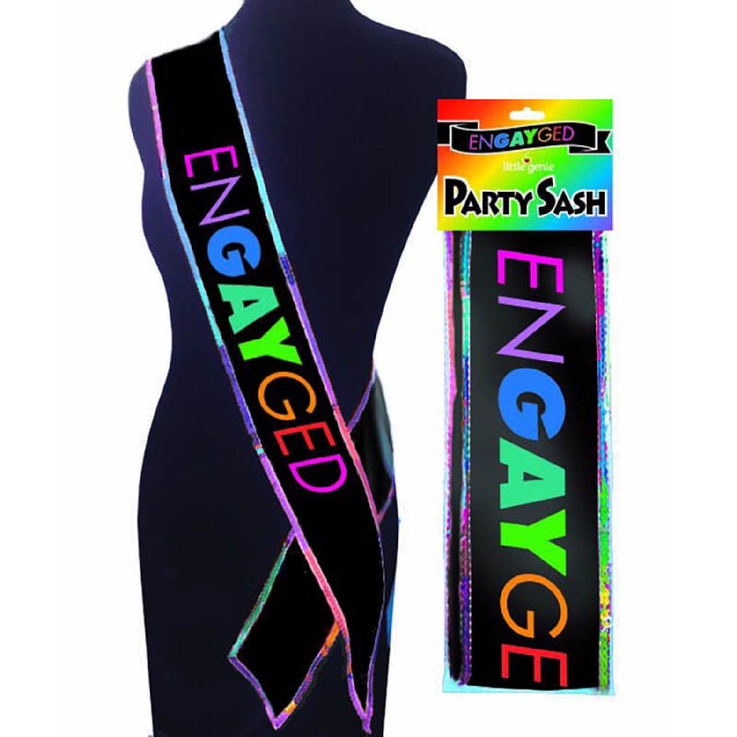 EnGAYged Sash - female strap ons Australia | dildos Australia