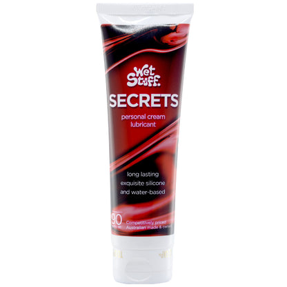 Wet Stuff Secrets - 90g Tube - penis pumps Australia | Buy Sex Dolls in Australia