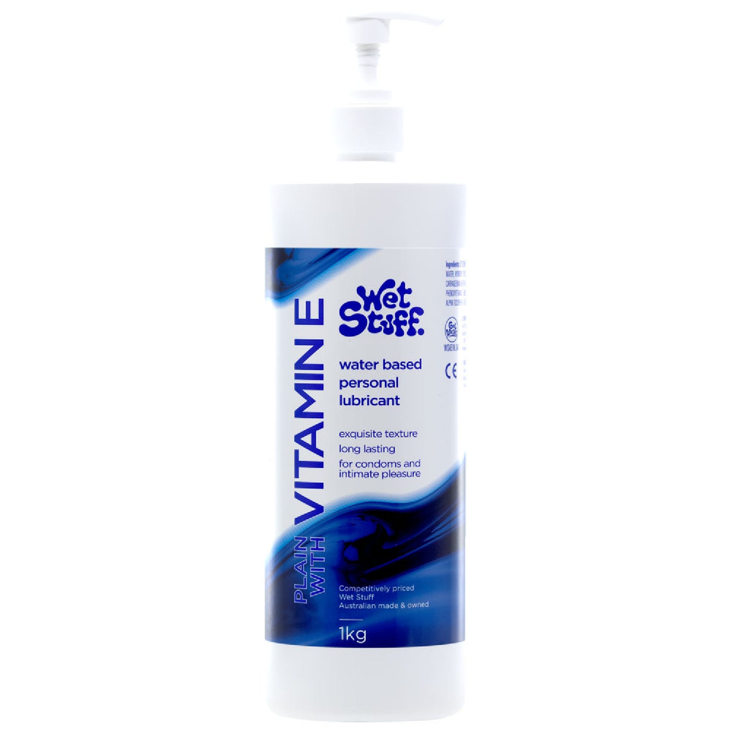 Wet Stuff Plain - 1kg Pump - Buy Glass Sex Toys in Australia | dildos Australia