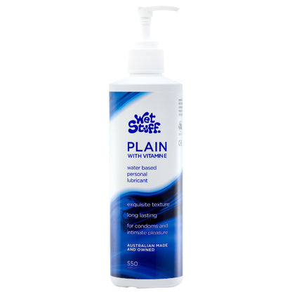 Wet Stuff Plain - 550g Pump - sex kits Australia | condoms online Australia