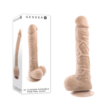 Gender X 10'' FLEXSKIN POSEABLE TRUE FEEL - Light - Sex Hygiene Products in Australia | fetish gear Australia