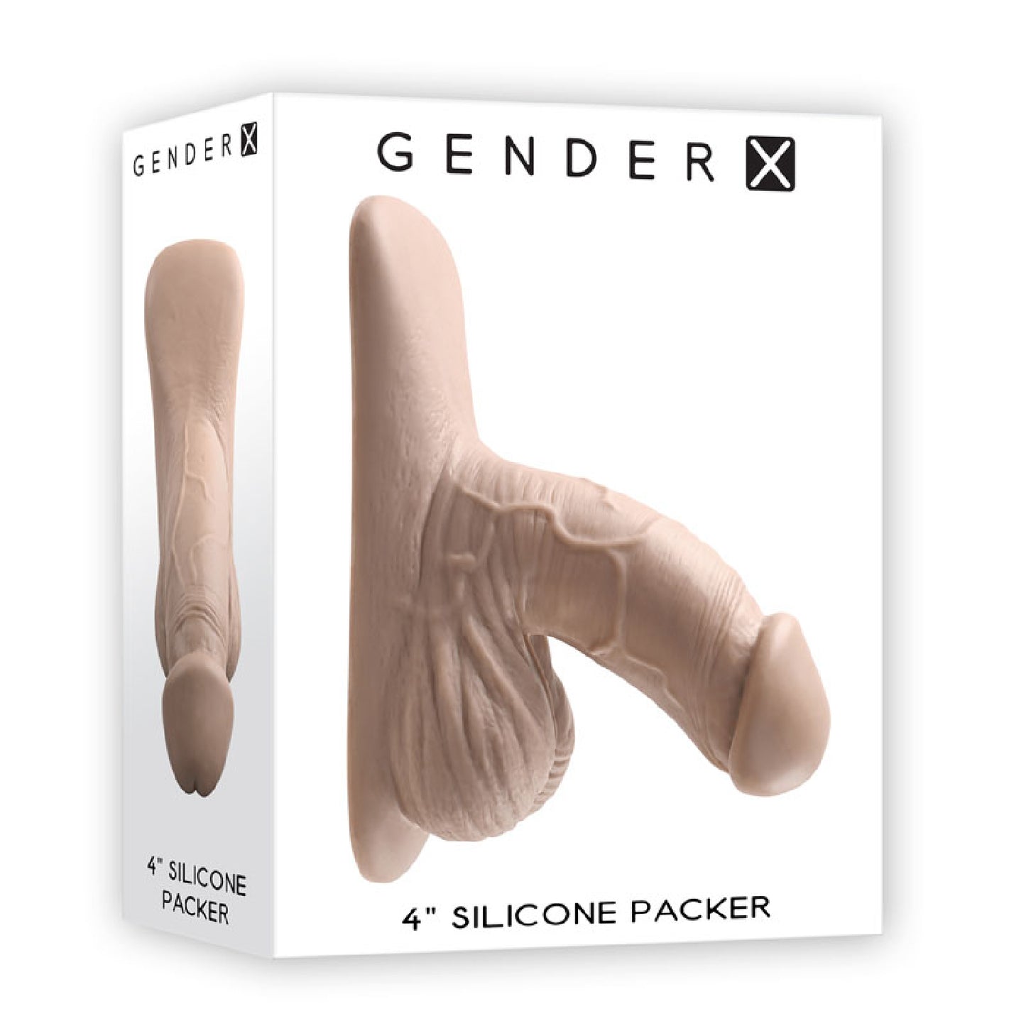 Gender X 4'' SILICONE PACKER LIGHT - male masturbators Australia | condoms online Australia