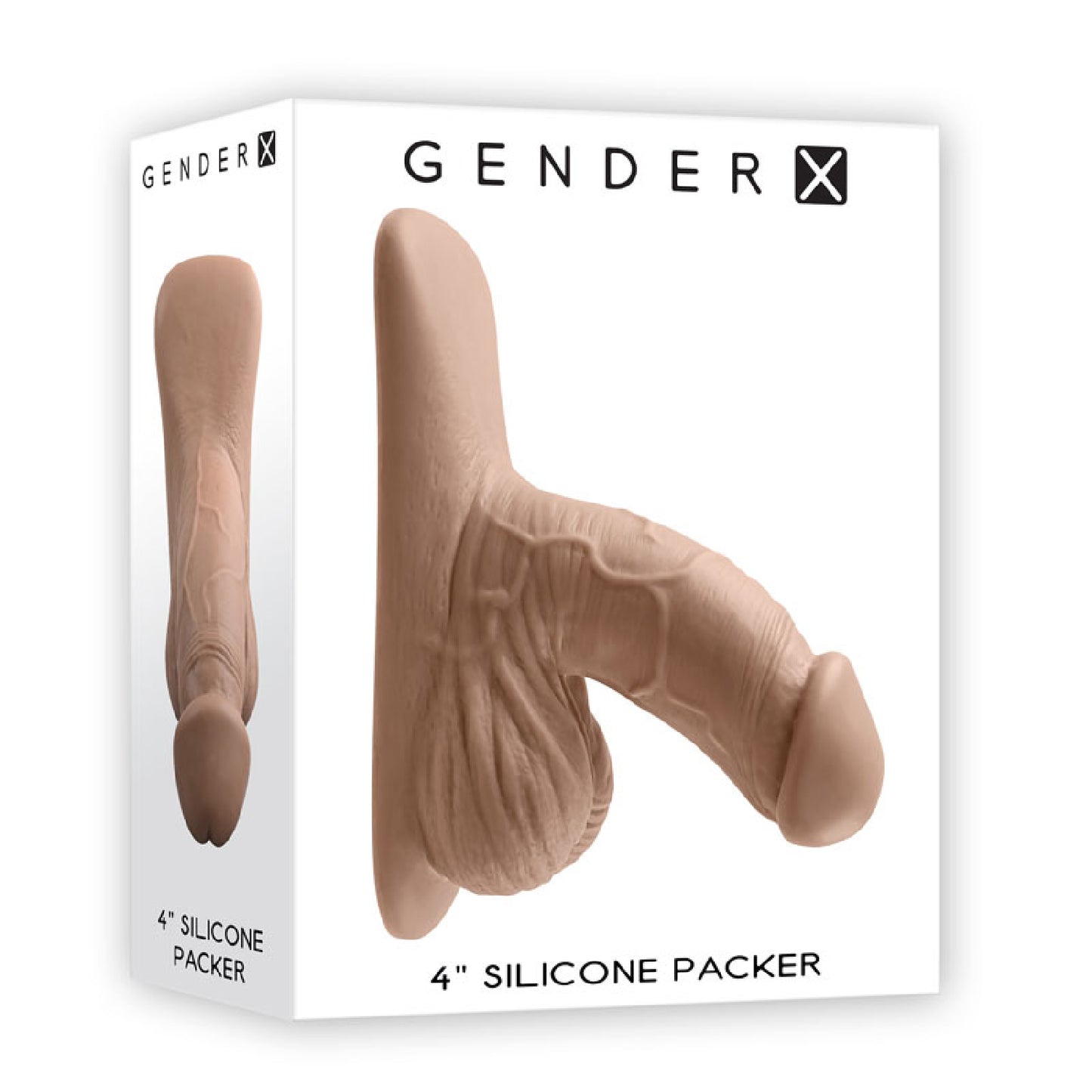 Gender X 4'' SILICONE PACKER MEDIUM - cock rings Australia | female strap ons Australia