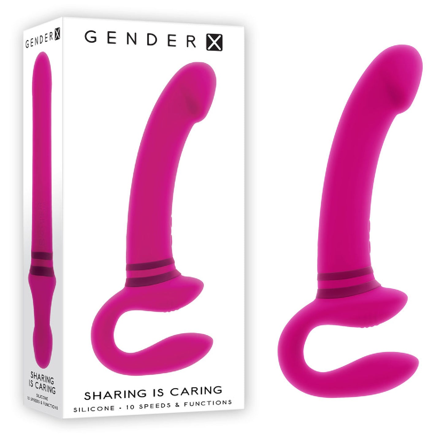 Gender X SHARING IS CARING - glass sex toys Australia | sex kits sets Australia