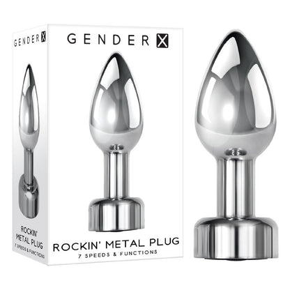 Gender X ROCKIN' METAL PLUG - adult store online Australia | female sex toys