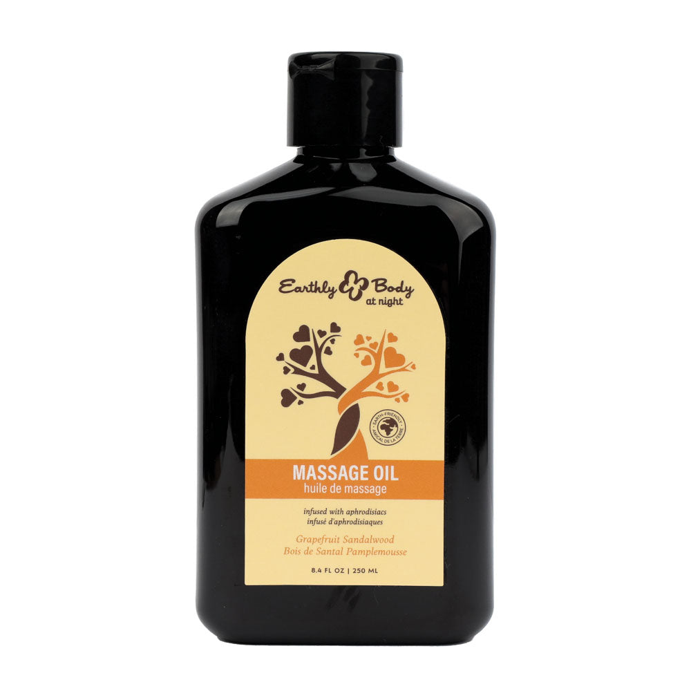 EB Hemp Seed Massage Oil GRAPEFRUIT SANDALWOOD - 250 ml