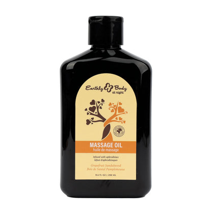 EB Hemp Seed Massage Oil GRAPEFRUIT SANDALWOOD - 250 ml