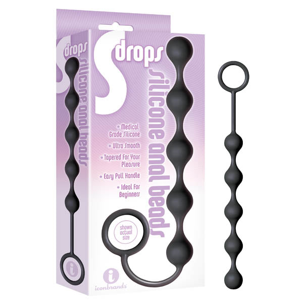 S-Drops Silicone Anal Beads - Adult Store Australia | Strap Ons in Australia