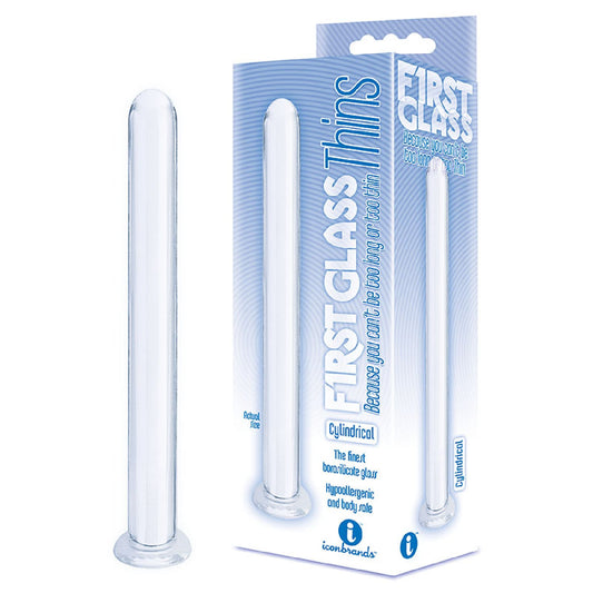 The 9's First Glass Thins, Cylindrical - bondage gear Australia |