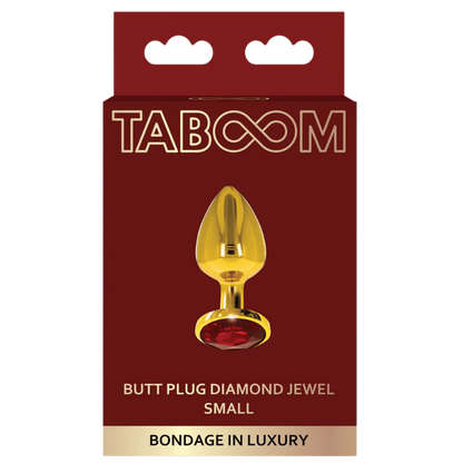 Butt Plug With Diamond Jewel S