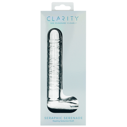 Glass Dildo - Seraphic Serenade