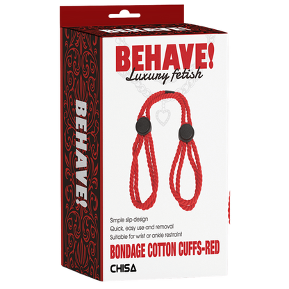 Bondage Cotton Cuffs