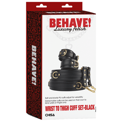 Wrist to Thigh Cuff Set