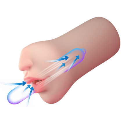 Suction Kiss - Sucking & Vibrating Mouth