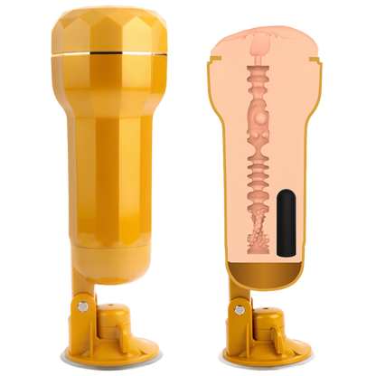 Abbie Realistic Vagina Vibrating Cup