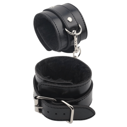 Obey Me Leather Hand Cuffs