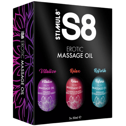 S8 Massage Oil Box