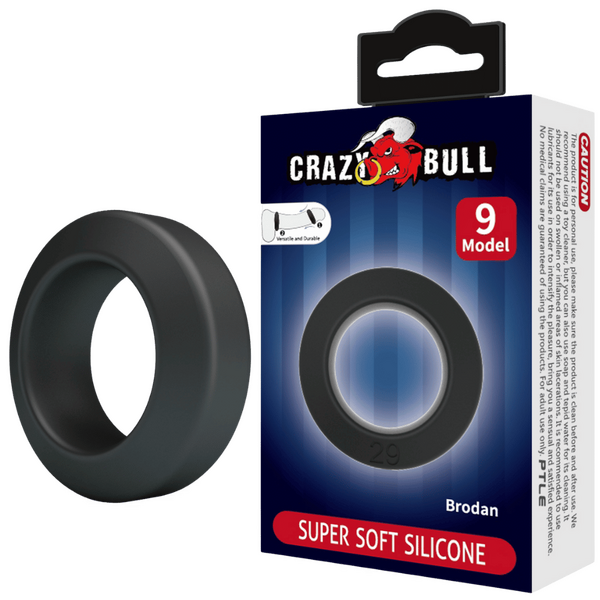 Super Soft Silicone Cockring - Brodan
