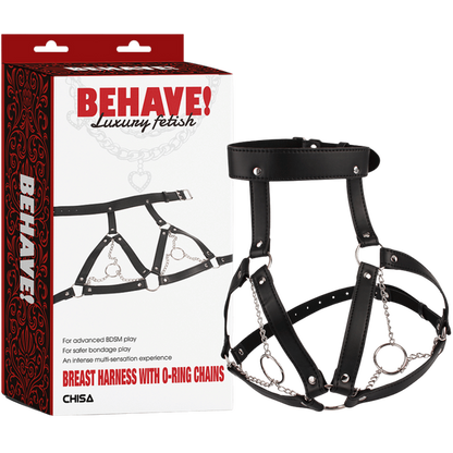 Breast Harness with O-ring chains