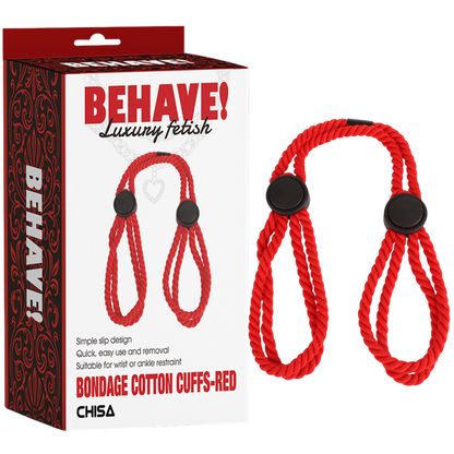 Bondage Cotton Cuffs