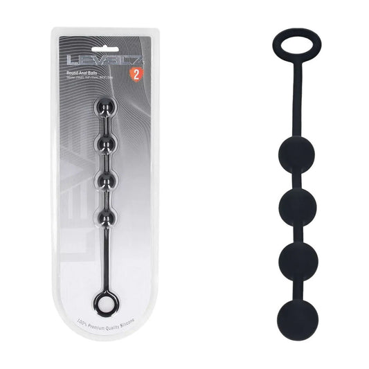 LEVELZ Round Silicone Anal Balls - S - 20mm